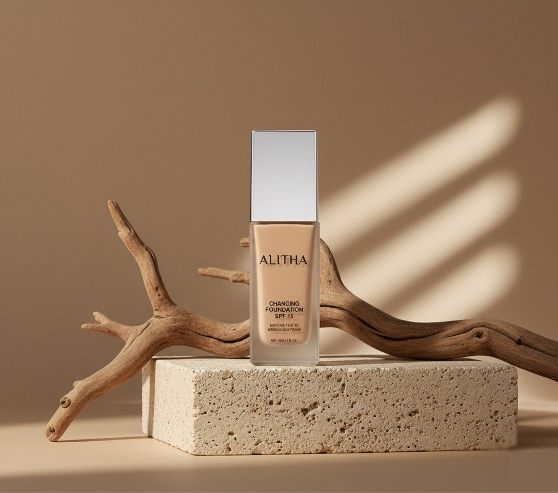 El maquillaje base Alitha